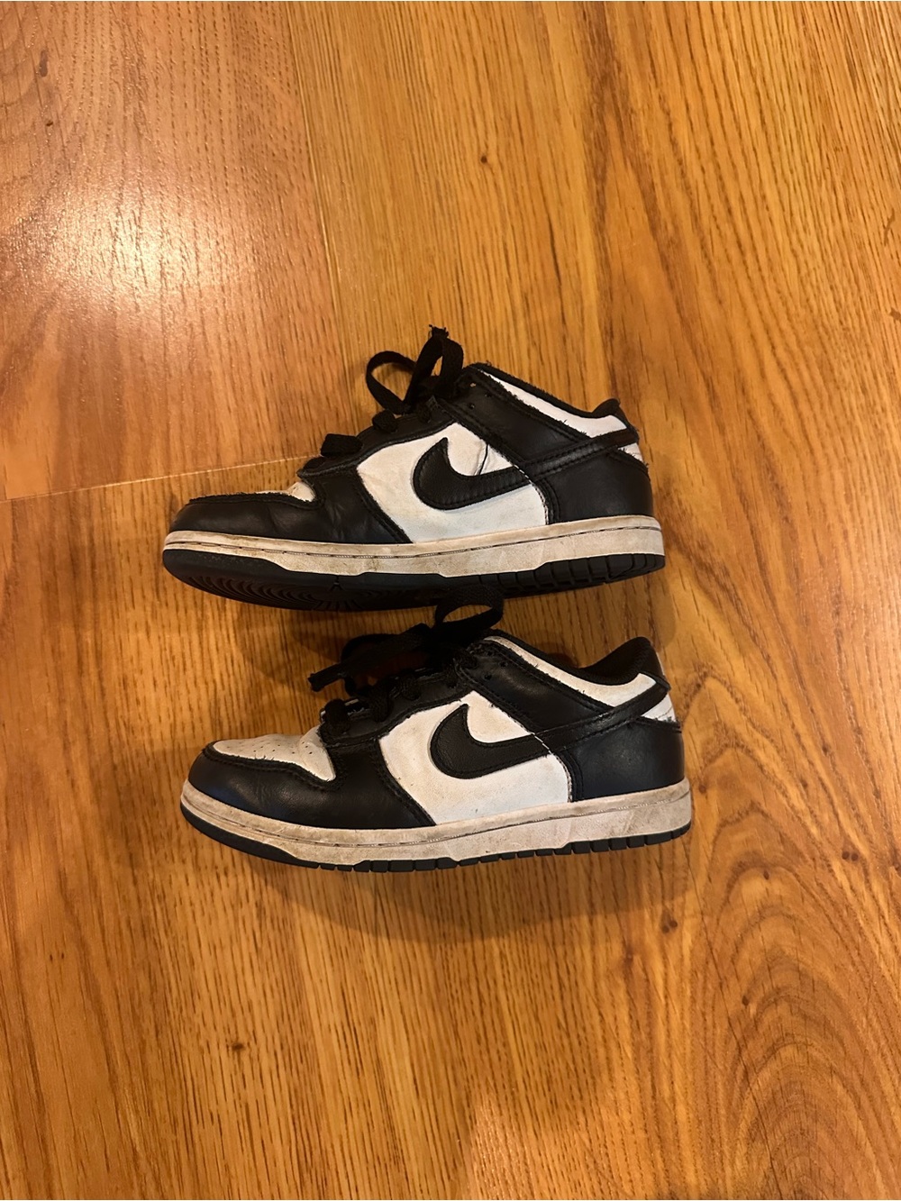 Nike Kids Black and White Sneakers